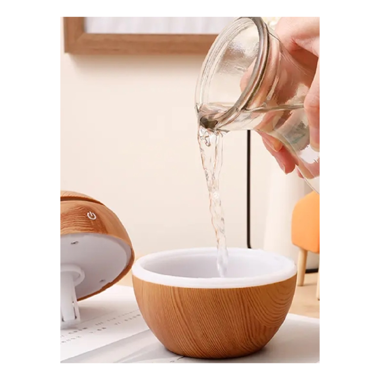 Mini Diffuser Ultrasonic Aroma - Light Wood - PinkPro Beauty Supply