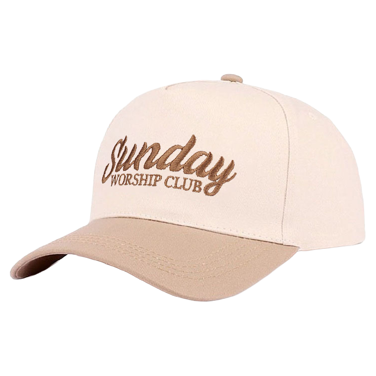 Cap Two Tone Sunday Worship Club Ash Mocha