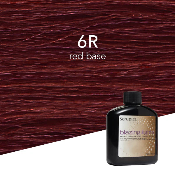 Scruples Blazing Highlights Toner Infused Gel Color System - 6R/Warm Rich Red 4 oz. Scruples