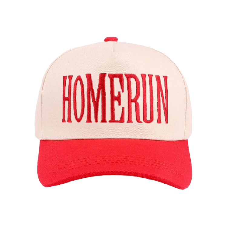 Cap Two Tone Homerun Red