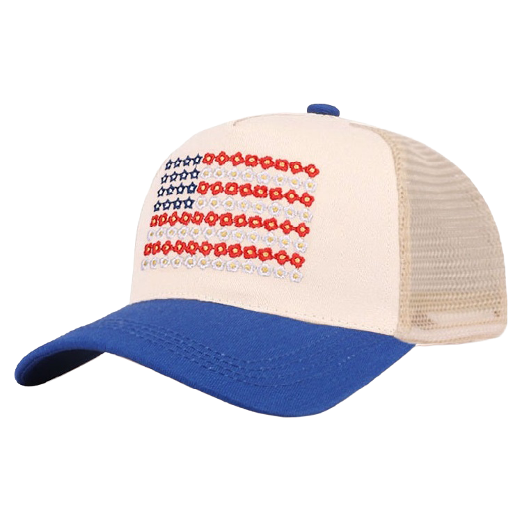 Cap Two Tone Flag Blue