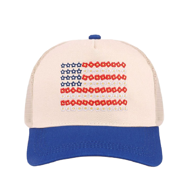 Cap Two Tone Flag Blue
