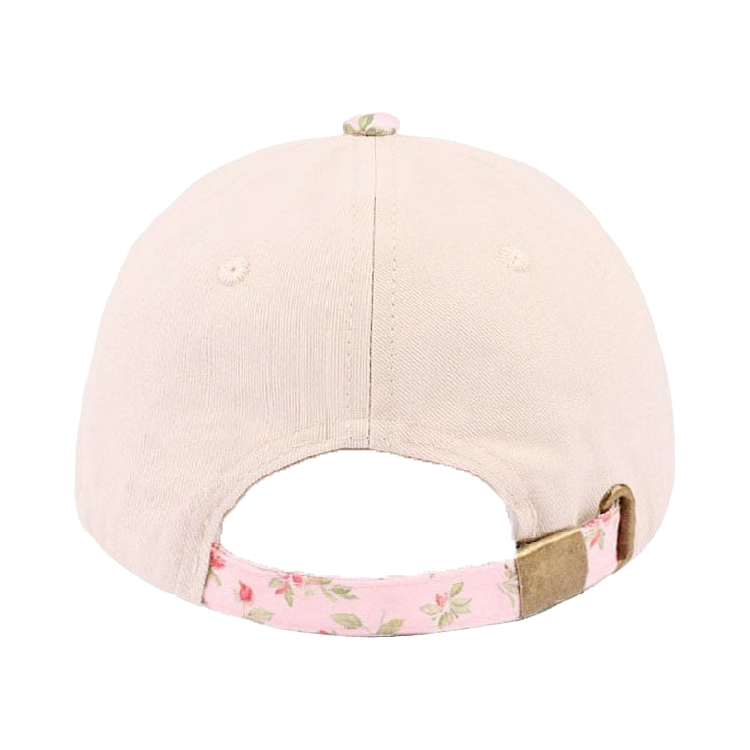 Zenana Cap Two Tone Floral Faith Over Fear