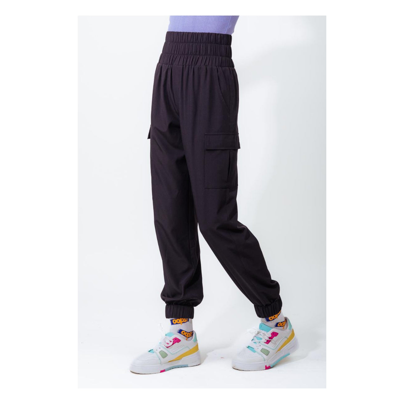 Joggers High Waisted Active Black