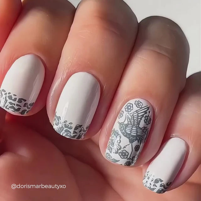 Maniology Porcelain - Nail Stamping Plate