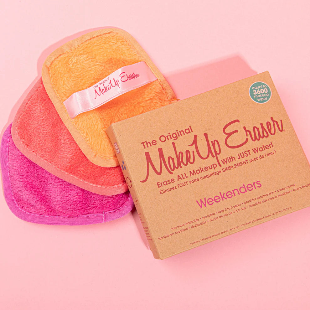 MakeUp Eraser Weekenders 3-Day Set - Pink - PinkPro Beauty Supply