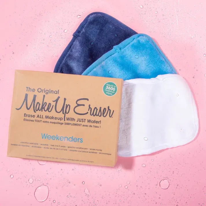 MakeUp Eraser Weekenders 3-Day Set - Blue The Original MakeUp Eraser