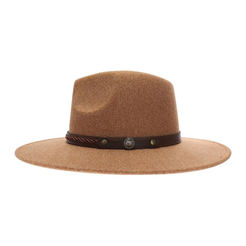 C.C. Hat Decorative Band Heather