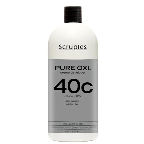Scruples PURE OXI 40 Volume Creme Developer - 33.8 oz. - PinkPro Beauty Supply