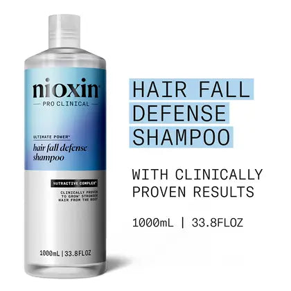 Nioxin Hair Fall Defense Shampoo 33.8 oz.