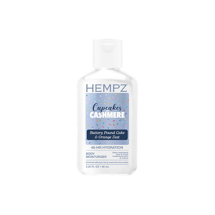Hempz Mini Cupcake & Cashmere Body Moisturizer 2.25 oz