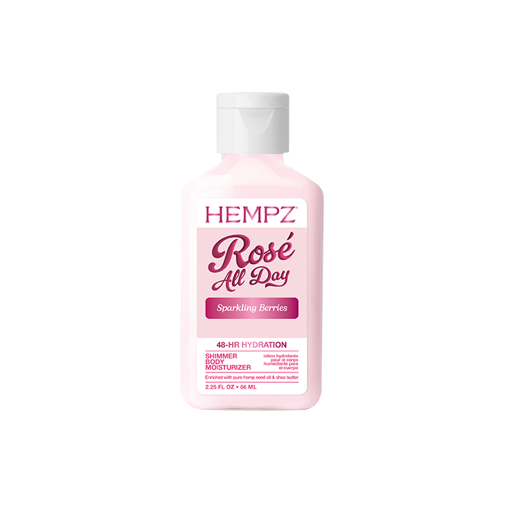 Hempz Rose All Day Sparkling Berries Moisturizer 2.25 oz.