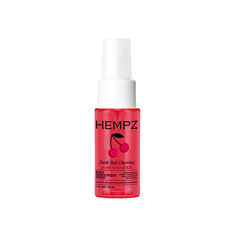 Hempz Mini Moisturizer Spray Dark Red Cherries 1 oz