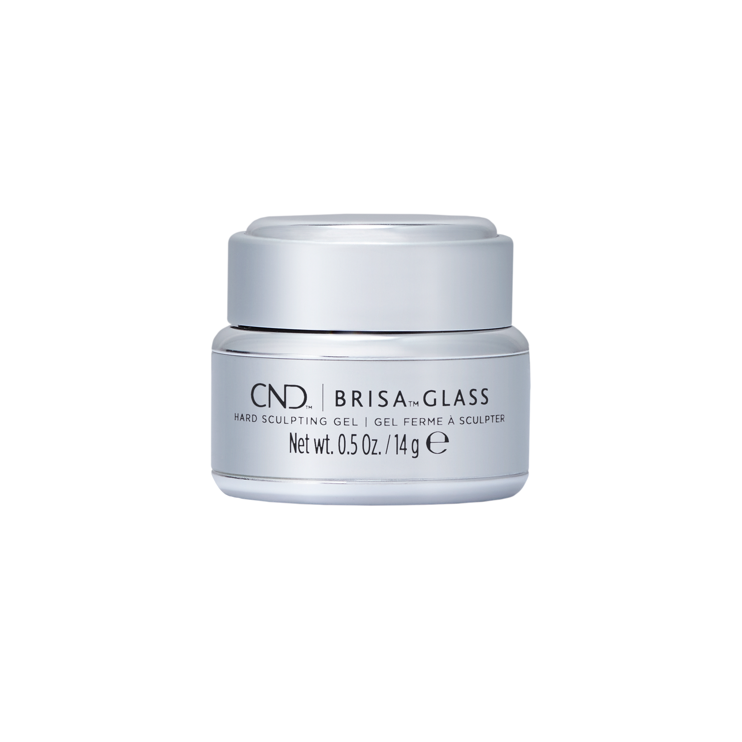 CND Brisa Glass Sculpting Gel Clear .5 oz.