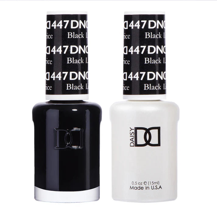 DND DC Duo Gel Black Licorice 0.5 oz. DND