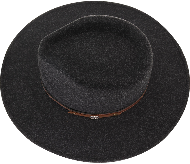 C.C Hat Decorative Band Heather Black