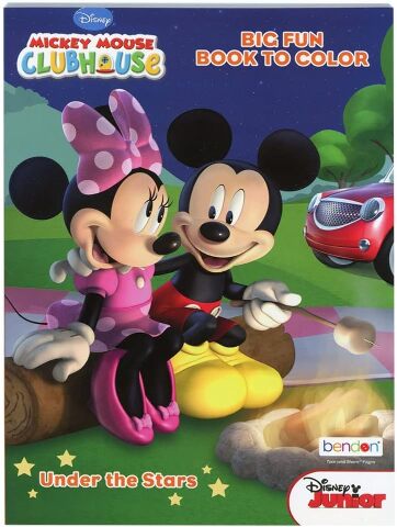 Bendon Publishing Minnie & Mickey Mouse Imagine Ink Mess Free Game Book