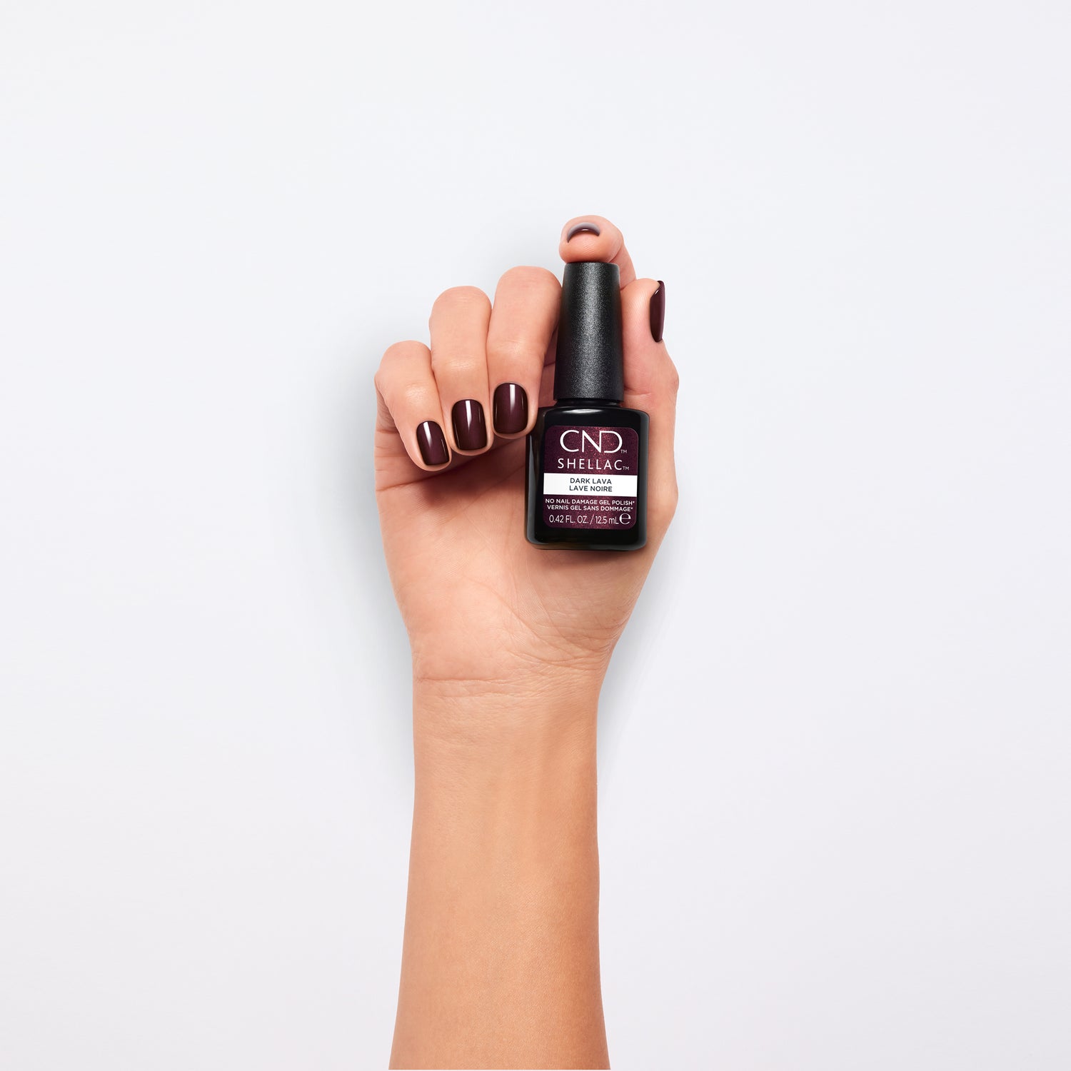CND Shellac Color Callback Collection - Dark Lava #110 .42 oz.
