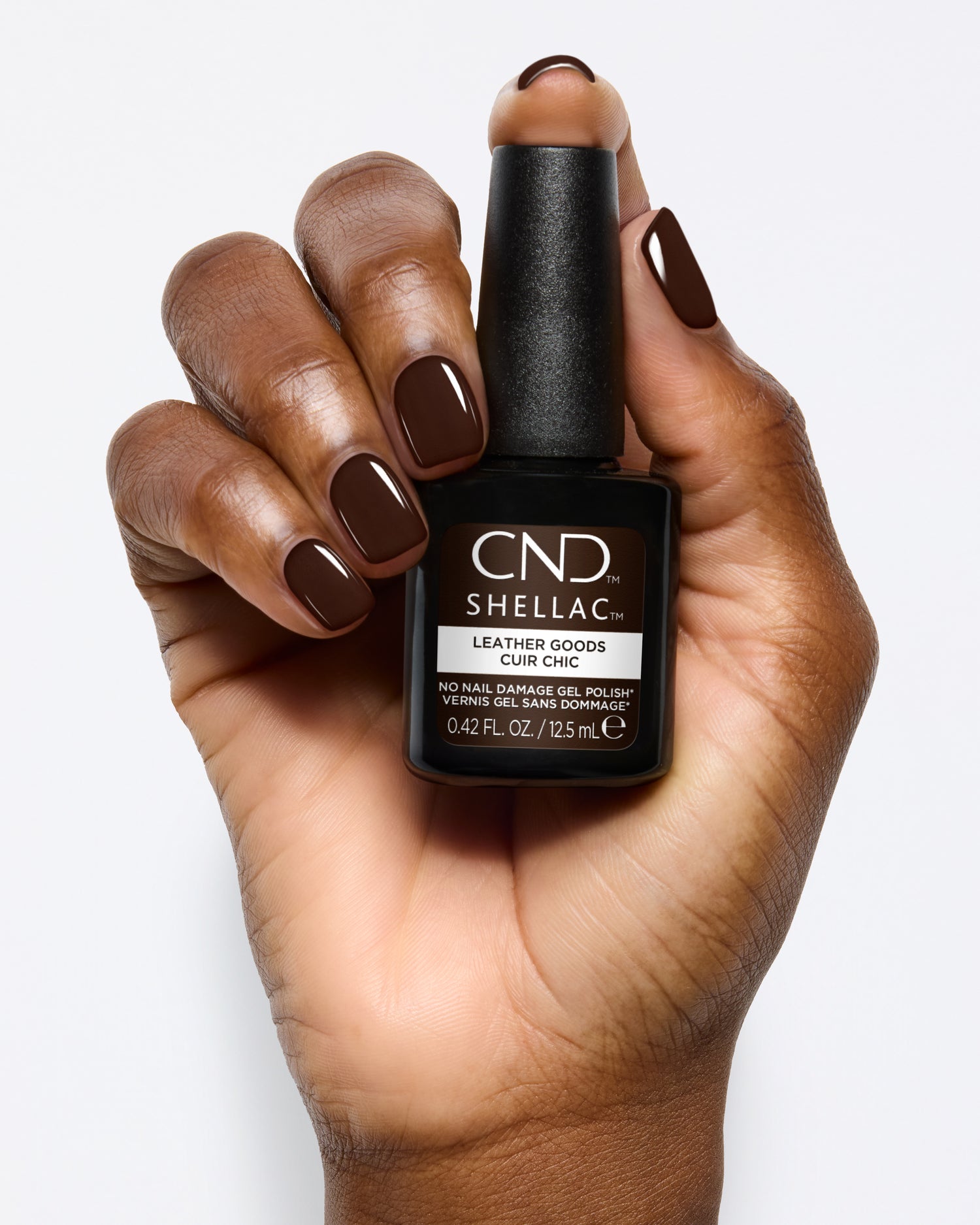 **Pre Order** CND Shellac Color Callback Collection- Leather Goods#454 .42 oz.