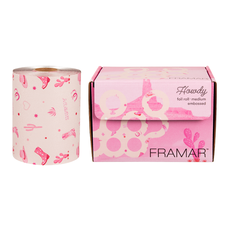 Framar Howdy Embossed Foil Roll 320 Feet