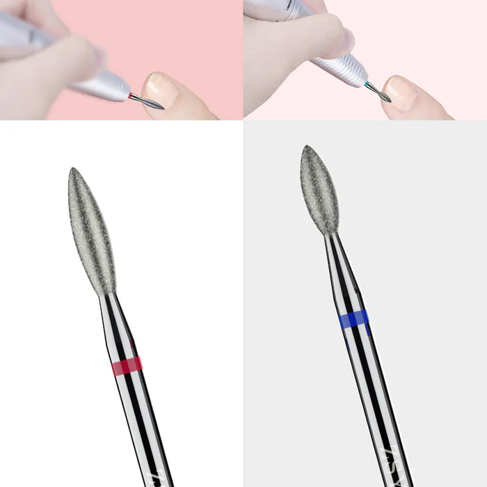 MelodySusie Tungsten/Diamond Carbide Nail Drill Bits Set (7 pieces) - PinkPro Beauty Supply