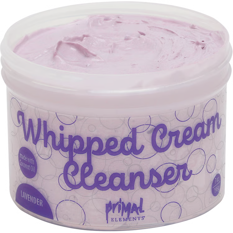 Primal Elements Whipped Cream Cleanser - Lavender 7 oz.