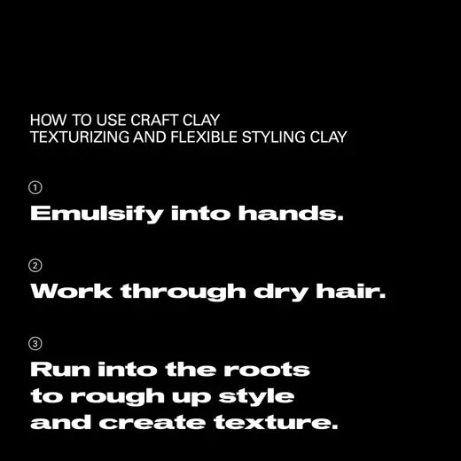 Sebastian Professional Craft Clay Texturizing & Flexible Styling Clay 1.7 oz.