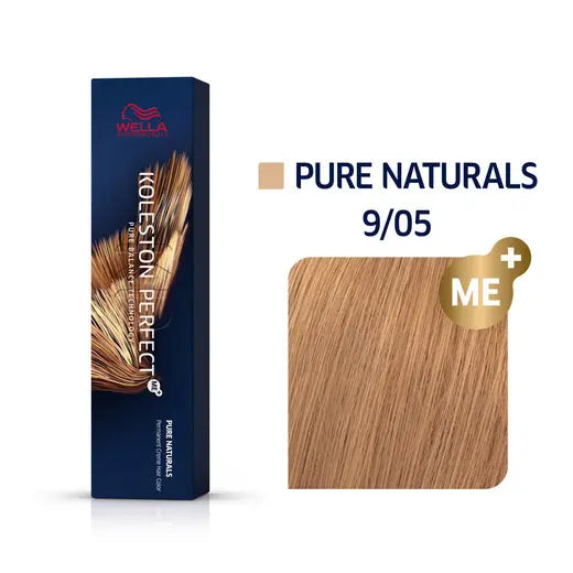 Wella Very Light Blonde 9/05 Natural Mahogany Permanent 2 oz.