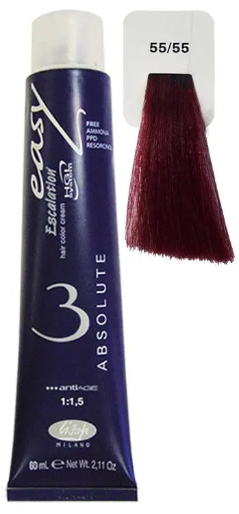Lisap Easy Absolute 3 Ammonia Free Permanent Color 55/55 Cold Beige Lisap