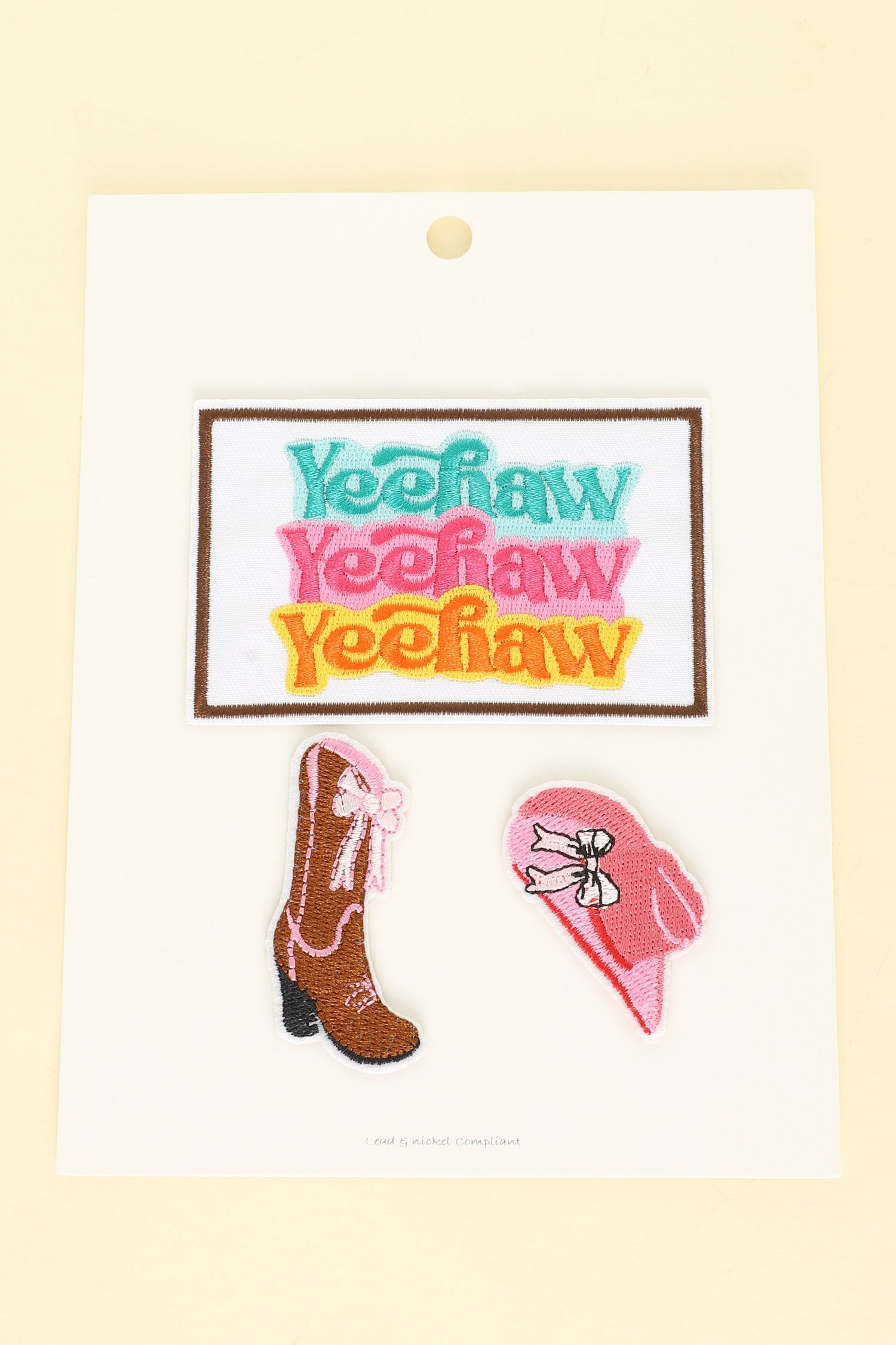 Yeehaw Patch Set