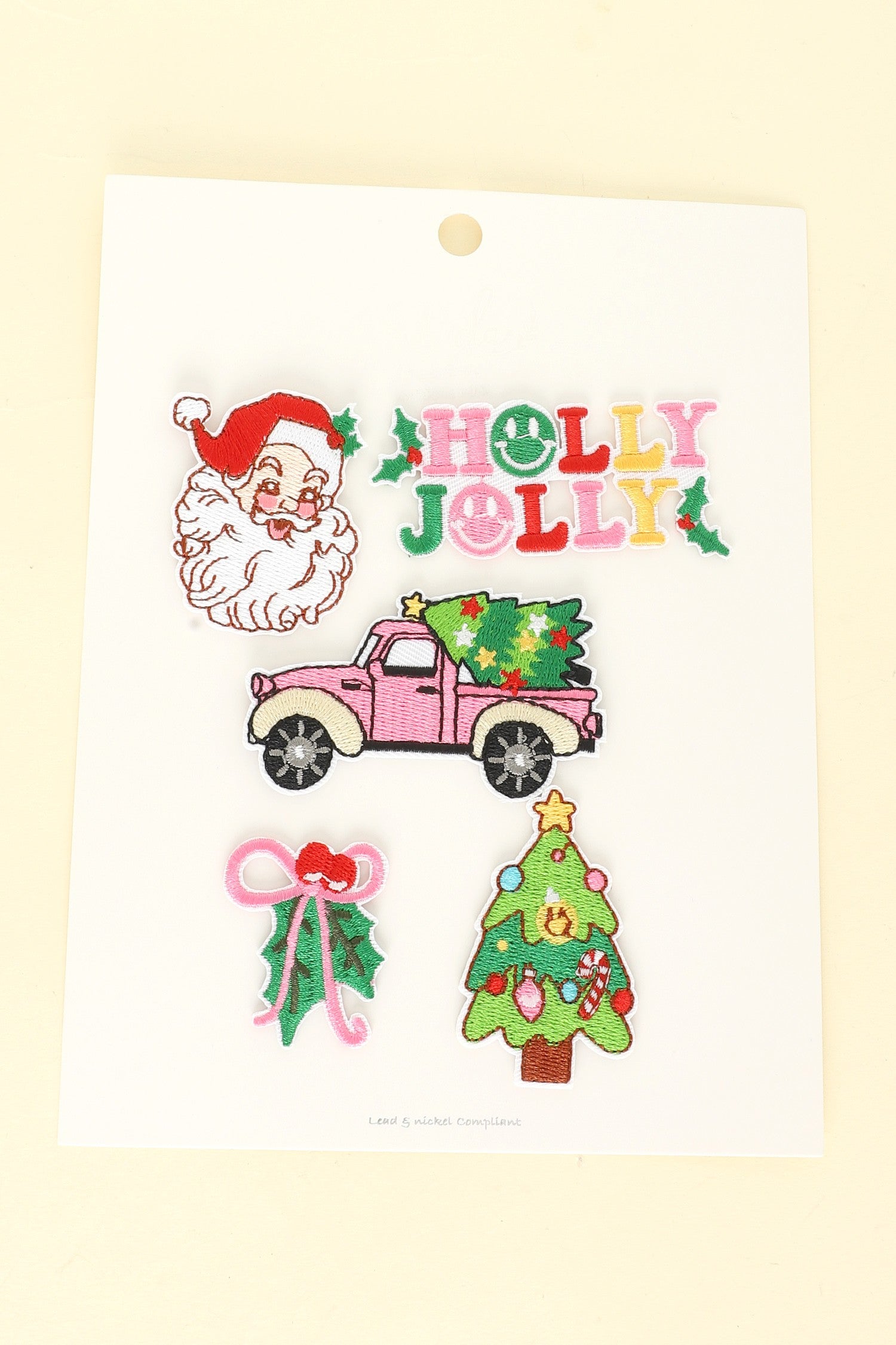 Christmas Truck Patch Set