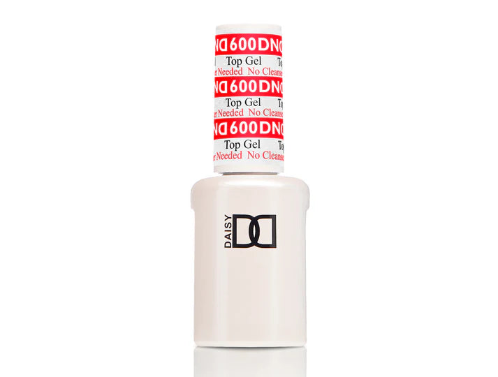 DND Gel Top Coat #600- No Cleanse .5 oz.