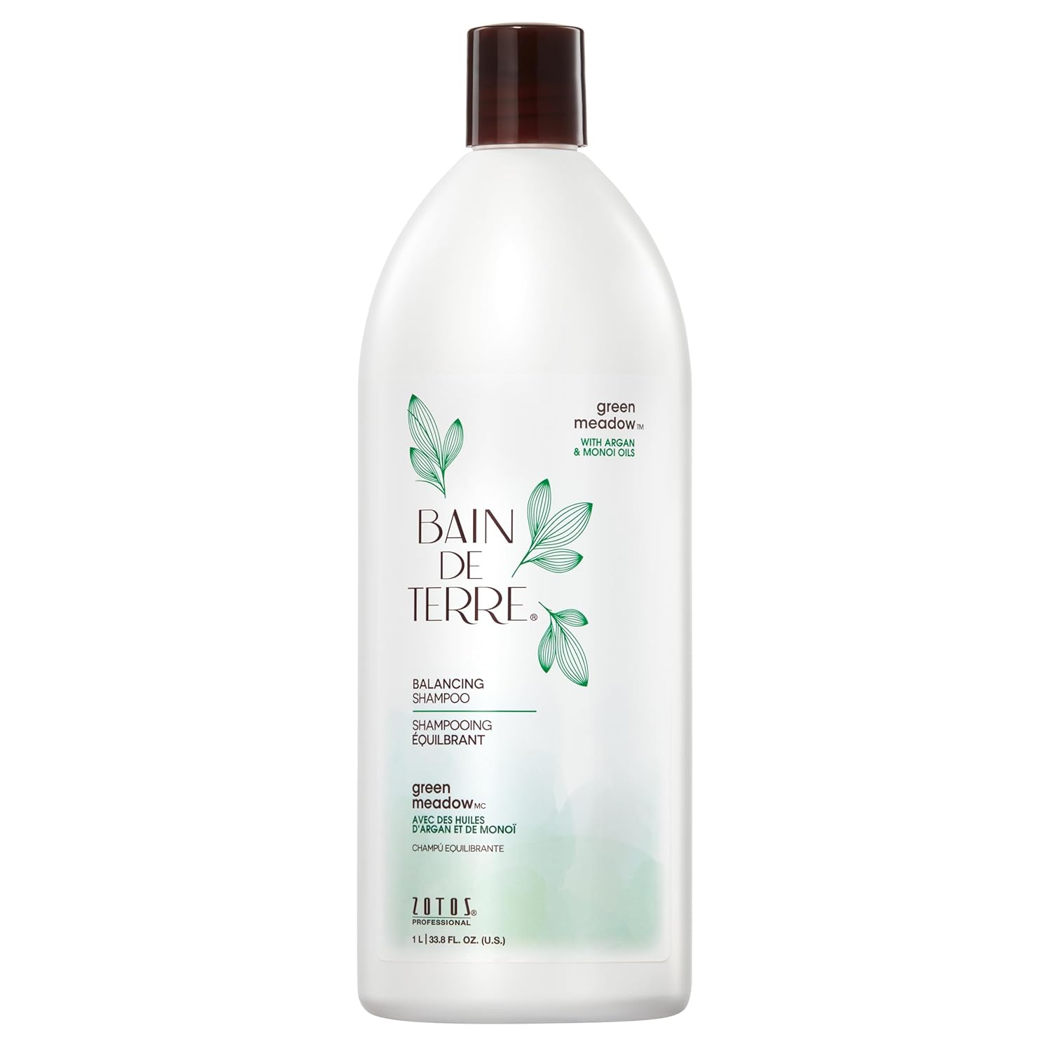 Bain De Terre Green Meadow Shampoo - Liter - PinkPro Beauty Supply