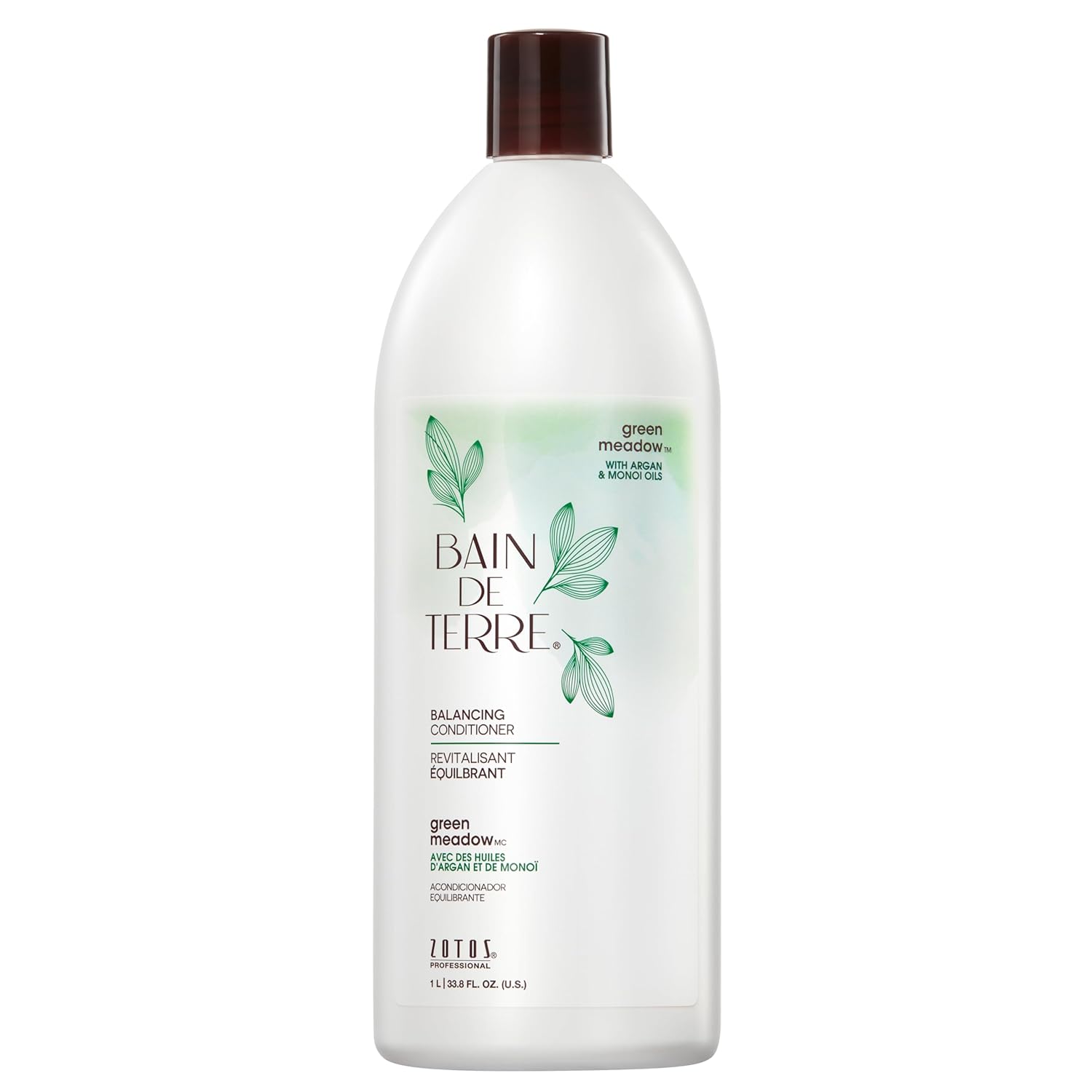 Bain De Terre Green Meadow Conditioner - Liter - PinkPro Beauty Supply
