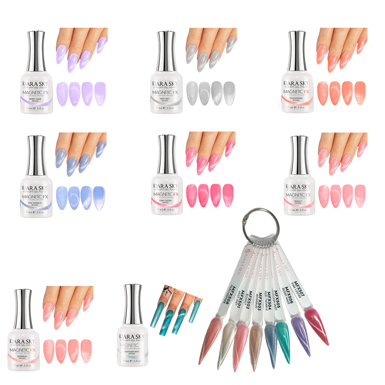 Kiara Sky Magnetic FX Collection with Swatch ring