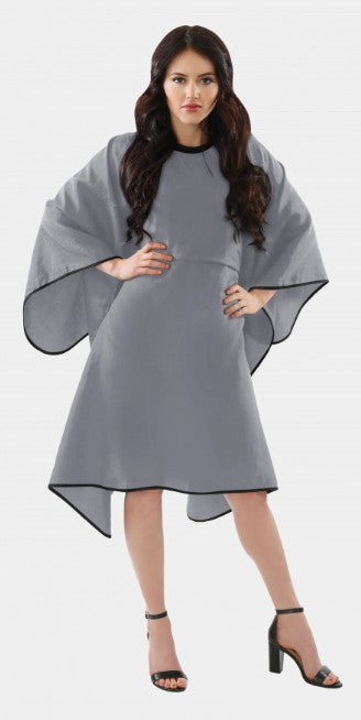 StyleTek Luxury Cape - Gray - PinkPro Beauty Supply
