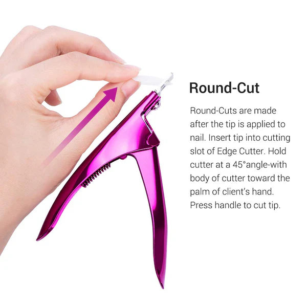 MelodySusie Acrylic Nail Clipper - Plum - PinkPro Beauty Supply