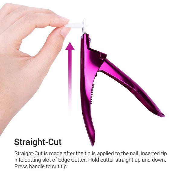 MelodySusie Acrylic Nail Clipper - Plum - PinkPro Beauty Supply