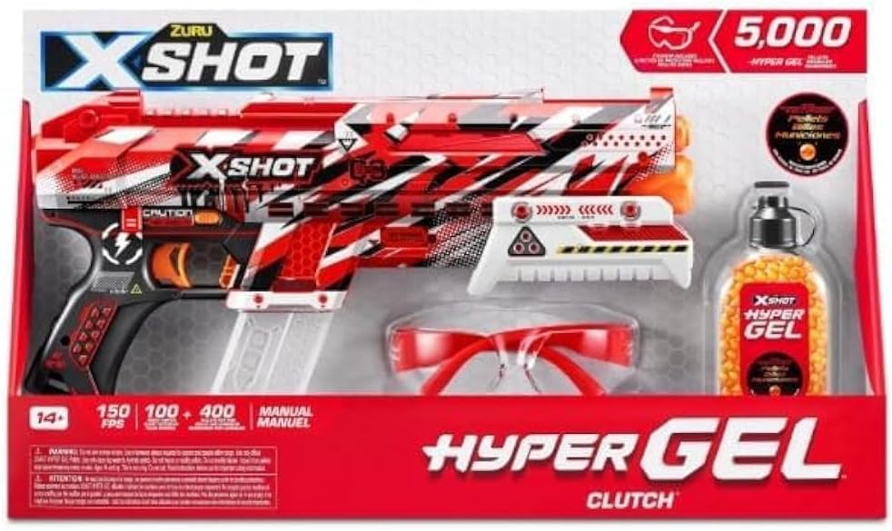 Zuru X-Shot Hyper Gel Small Blaster with 5000 Gellets Toys