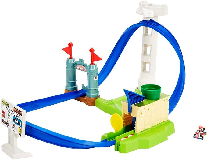 Hot Wheels Mattel Mario Kart Lite Circuit Playset