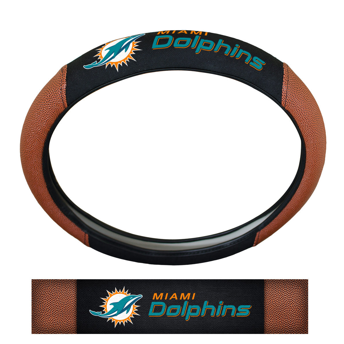 Fanmats Miami Dolphins Sports Grip Steering Wheel Cover