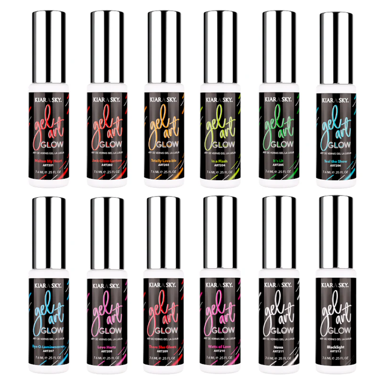 Kiara Sky Glow Gel Art Collection