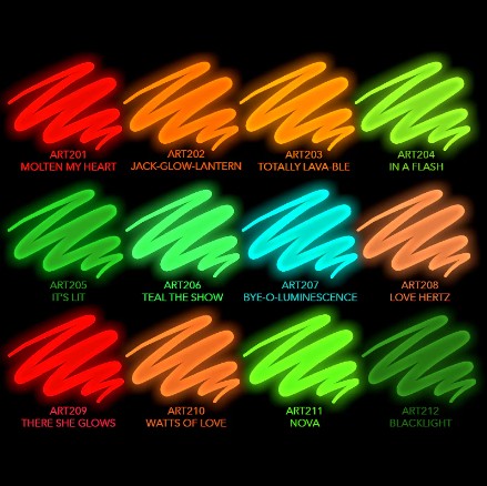 Kiara Sky Glow Gel Art Collection