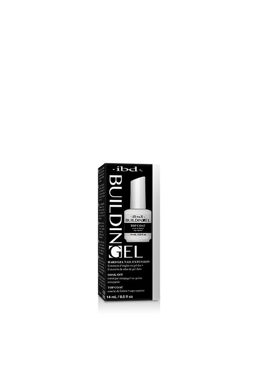 IBD Building Gel Top Coat - 0.5 oz. - PinkPro Beauty Supply
