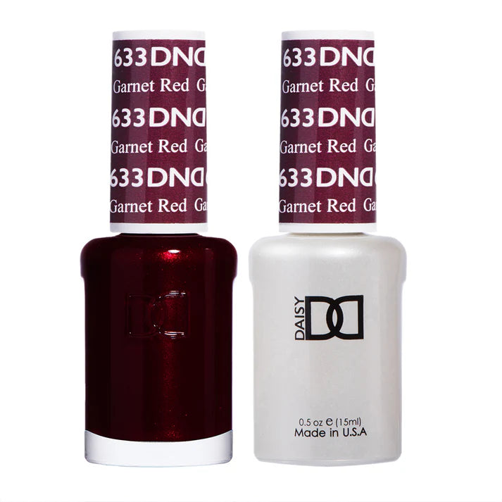 DND Duo Garnet Red #633 0.5 oz. DND