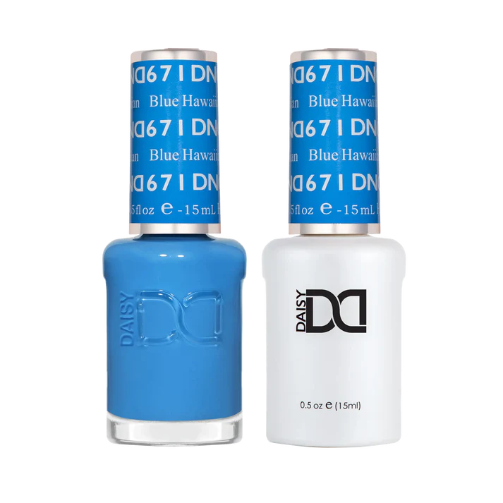 DND Duo Blue Hawaiian #671 0.5 oz.