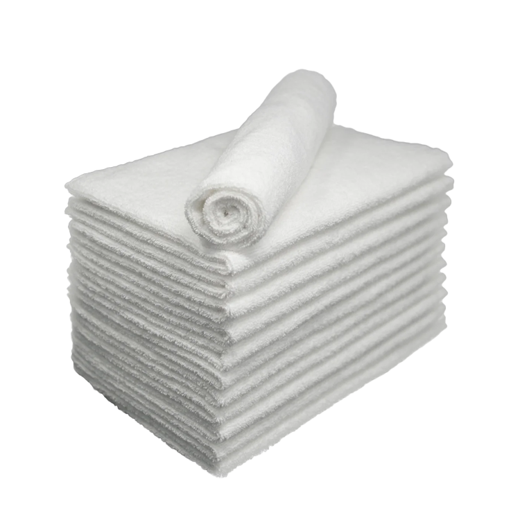 Bleachsafe Salon Towels White 12 Pack - PinkPro Beauty Supply