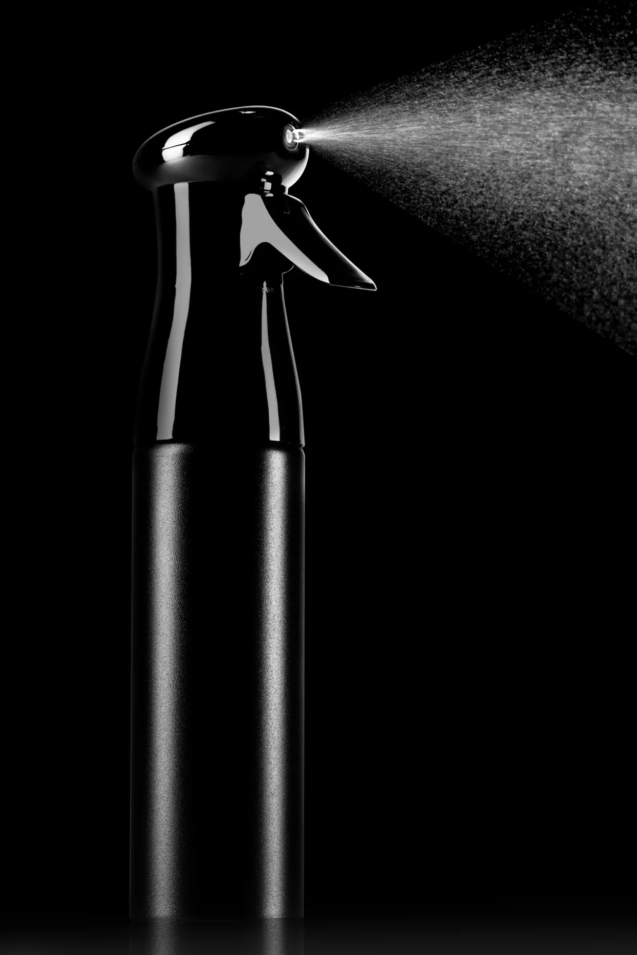 Colortrak Luminous Continuous Spray Bottle - Black