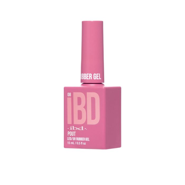 IBD Rubber Gel - Pout 0.5 oz. - PinkPro Beauty Supply