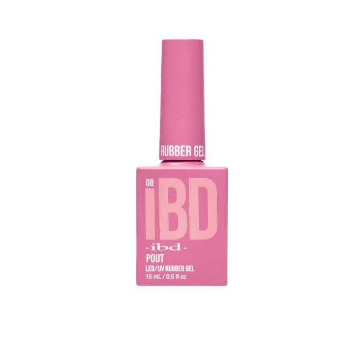 IBD Rubber Gel - Pout 0.5 oz. - PinkPro Beauty Supply